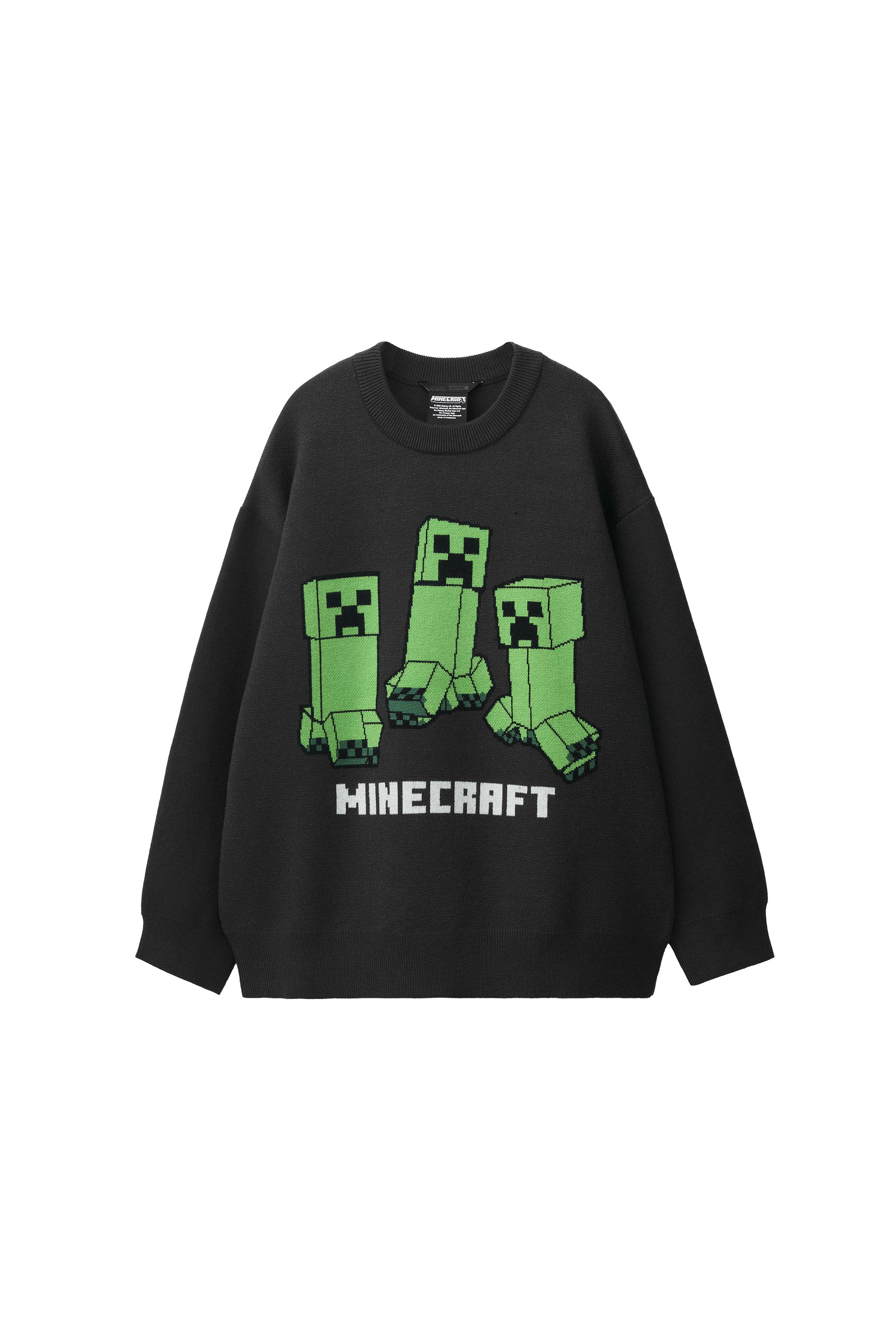 SUÉTER MINECRAFT © MOJANG AB. - Cinza-antracito | ZARA Brasil