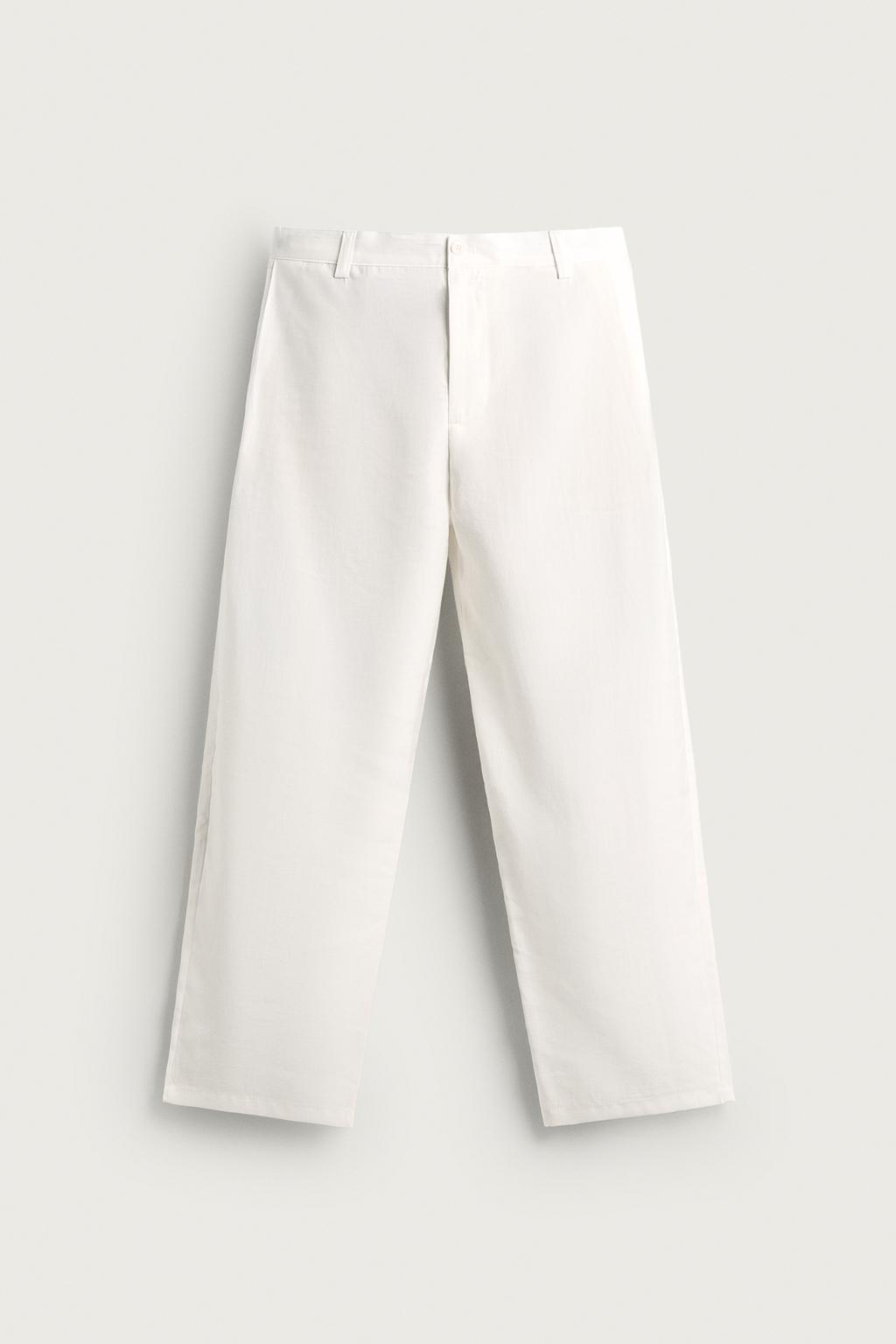 FLOWING TROUSERS WITH SIDE PLEATS