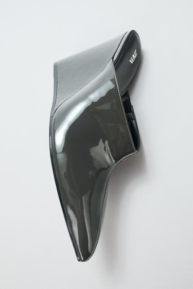 PATENT WEDGE HEELS - Grey by Zara