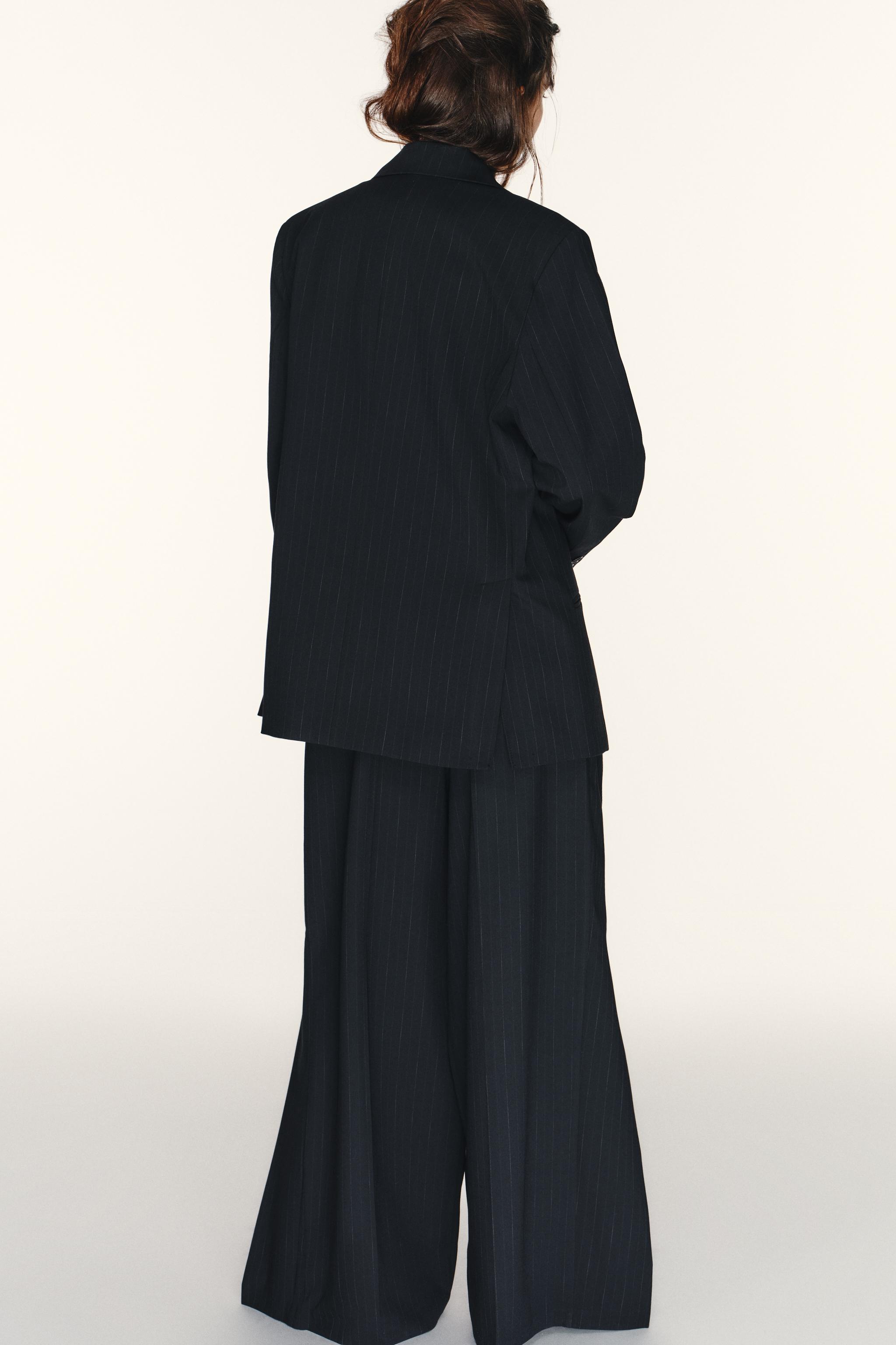VESTE OVERSIZE À RAYURES