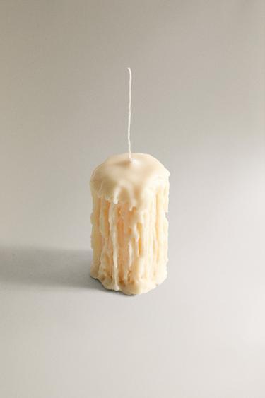 (365 G) INCENSE LEATHER SCENTED CANDLE - Bronze by Zara - Image 1