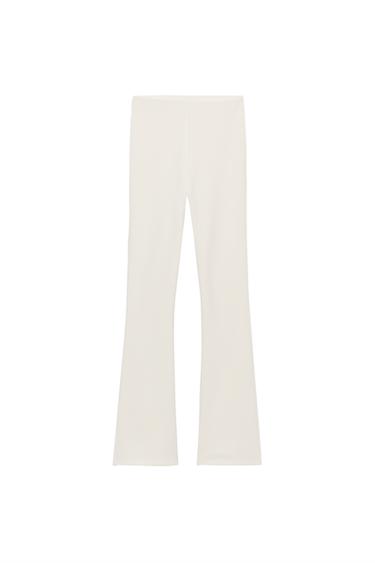 PANTALON 7/8 STRETCH - Jaune clair de Zara
