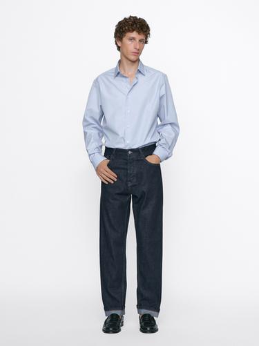 Zara Selvedge fit jeans - Navy blue