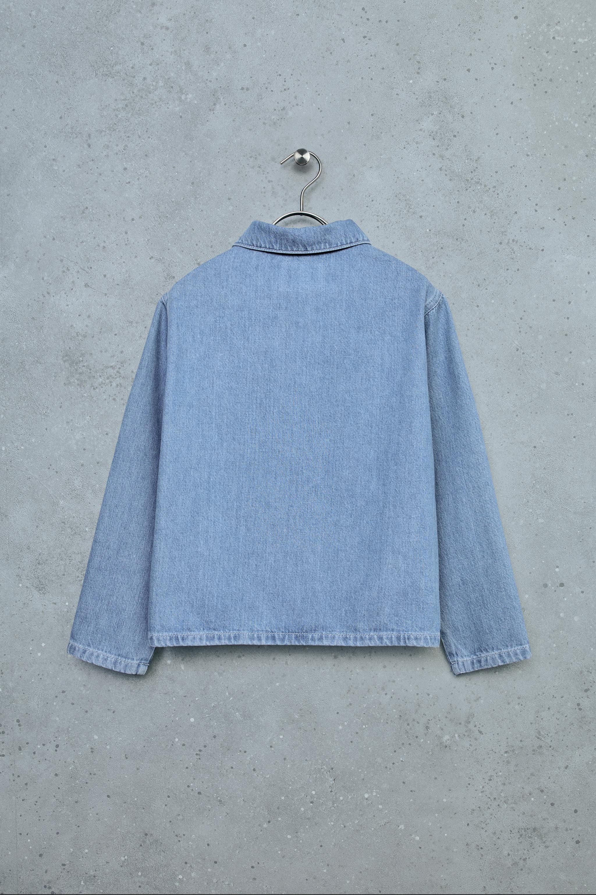Детские джинсы Zara STORIESZ - DENIM OVERSHIRT — фото 2
