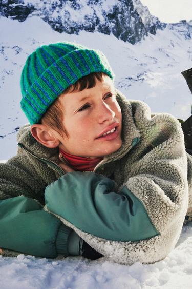 TEDDYFELLJACKE SKI-KOLLEKTION - Türkis von Zara