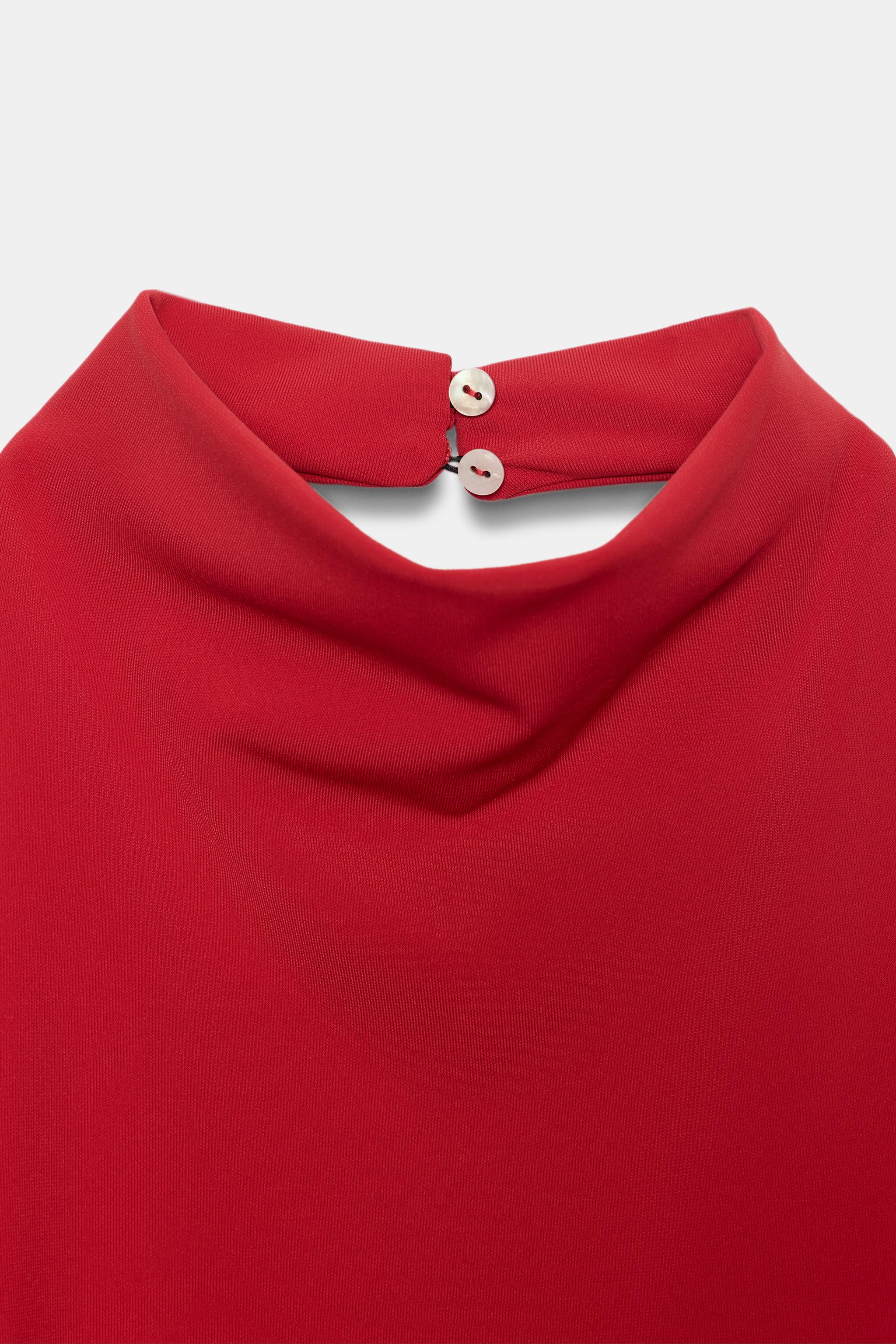 TOP HALTER ASYMÉTRIQUE