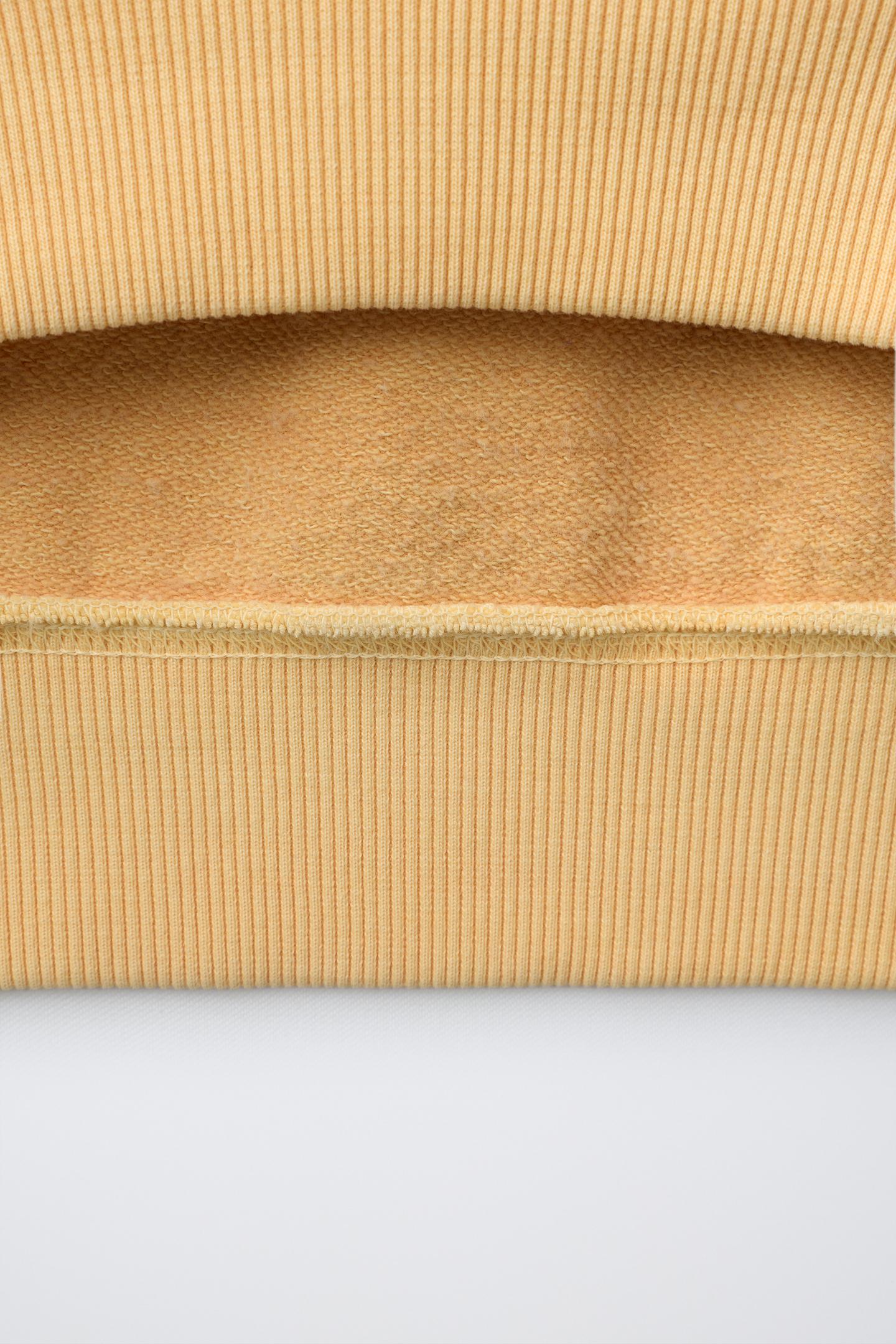 Детская толстовка Zara Fruit OF the Loom™ Embroidered, цвет: Жёлтый — фото 4