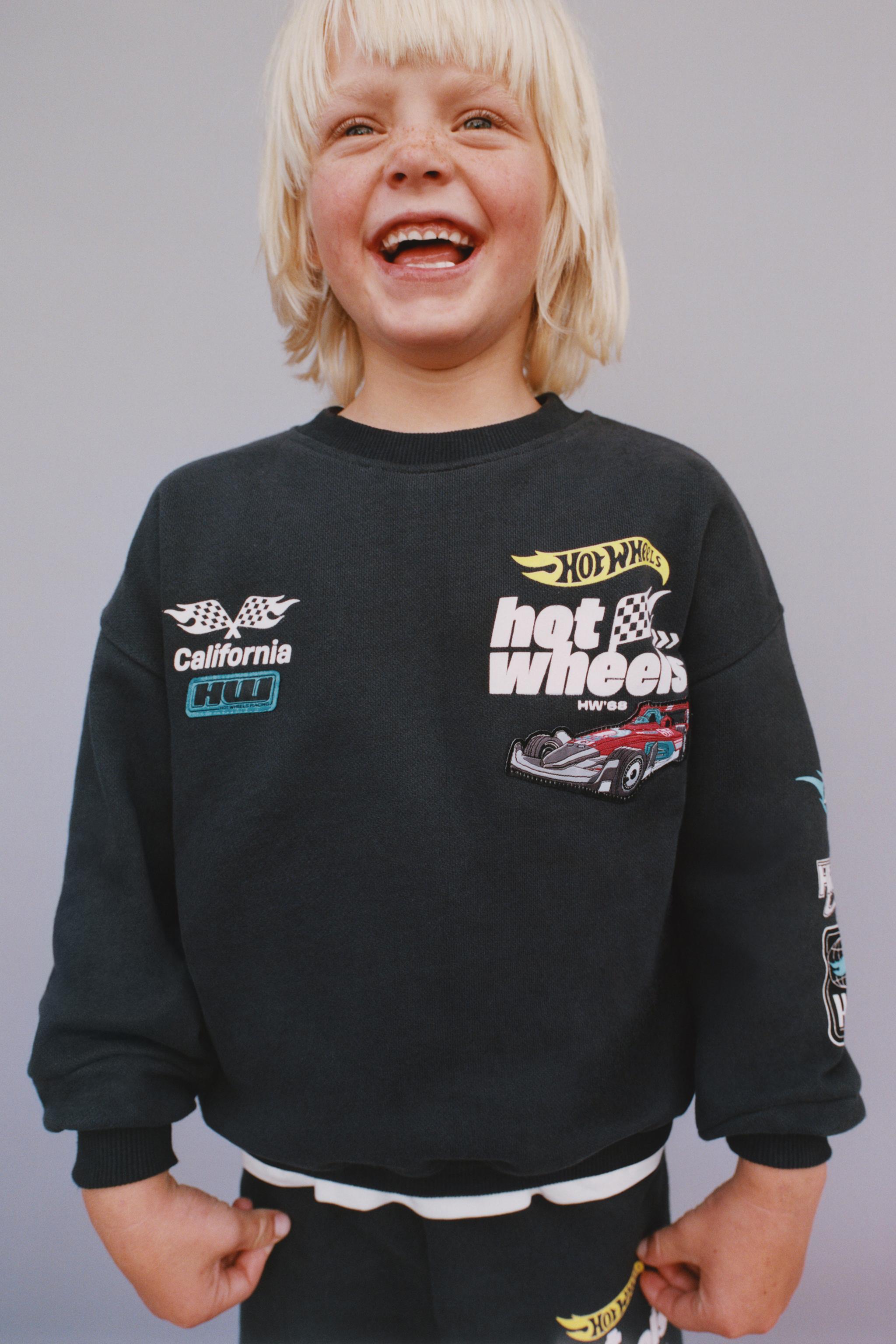 トレジャーストリート HOT WHEELS™ MATTEL PATCH SWEATSHIRT - Anthracite grey | ZARA