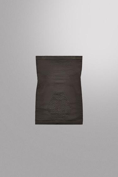 WOOL NECK WARMER - Brown by Zara