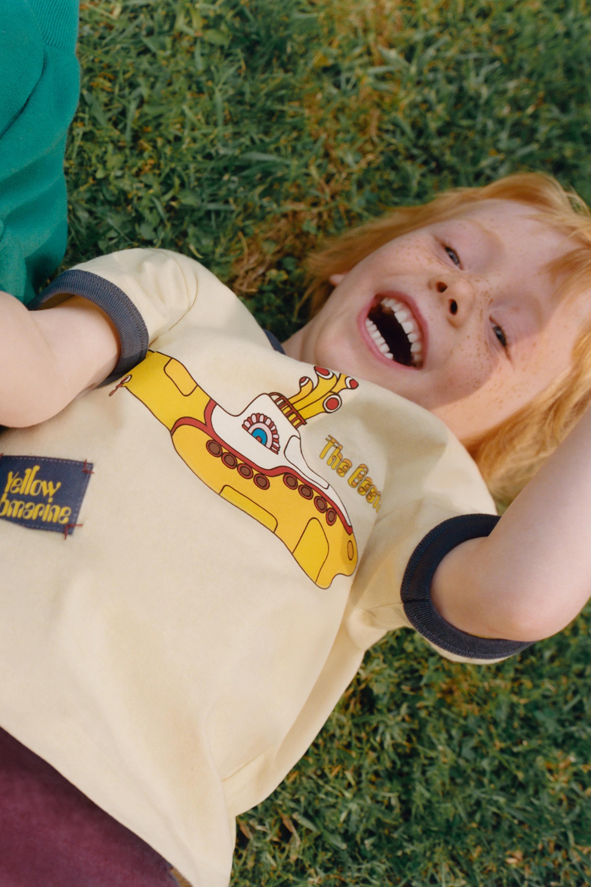 Детские футболки Zara THE BEATLES™ YELLOW SUBMARINE T-SHIRT