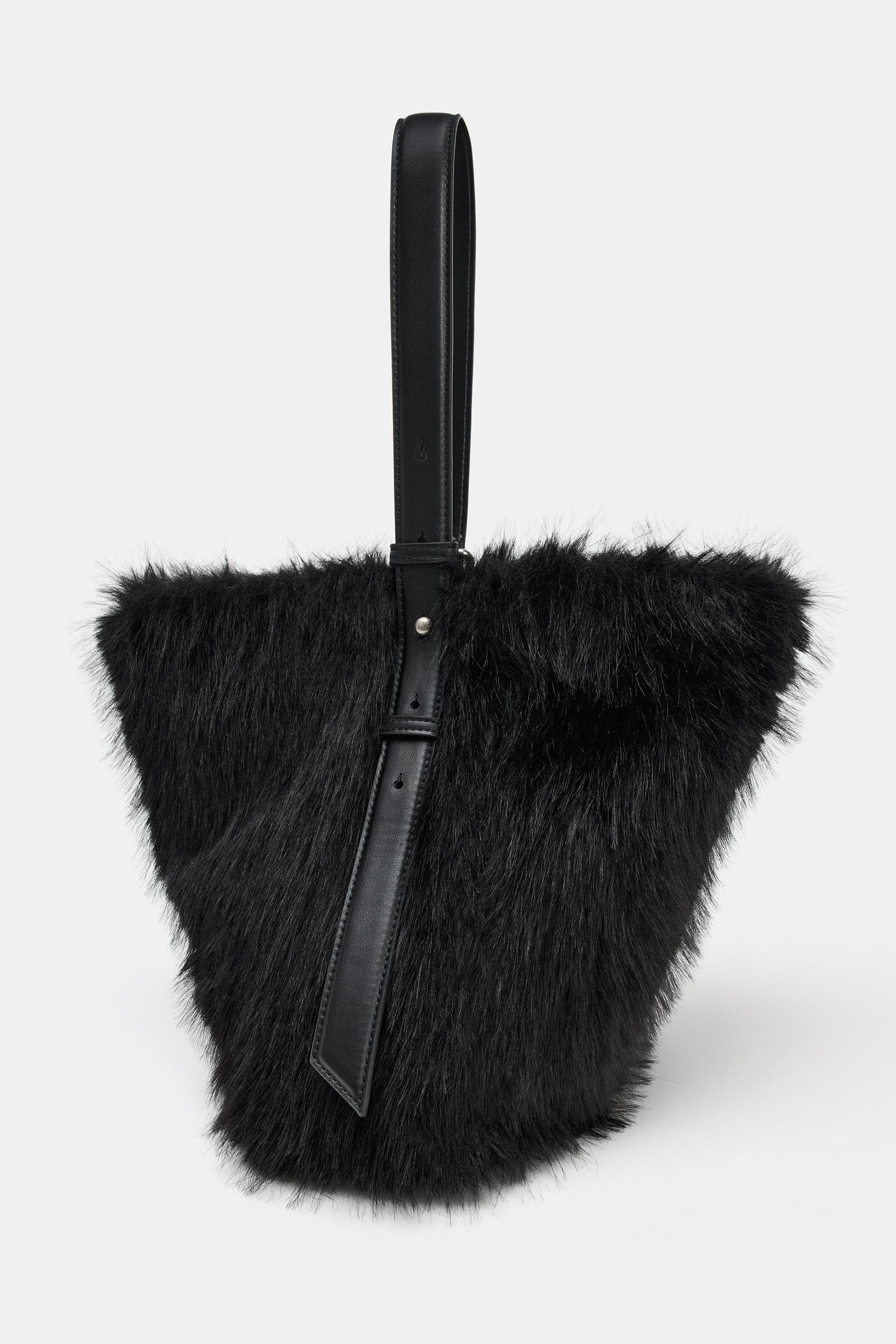 lemonplet FAUX FUR BÉNÉ BUCKET BAG FAUX FUR BÉNÉ BUCKET BAG – Lemönplet