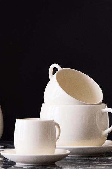 Zara Brown - DÜZ STONEWARE SERAMİK YEMEK TAKIMI