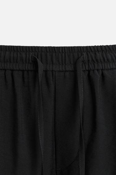 BERMUDA FLUIDE RELAXED FIT - Bleu de Zara - Image 7