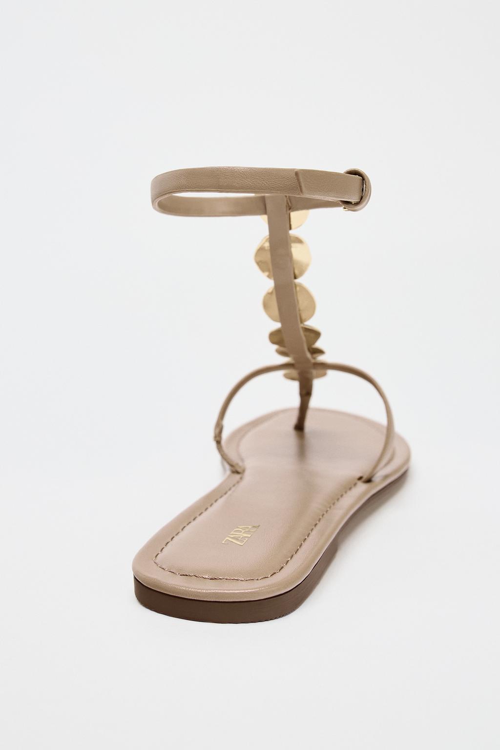 Thumbnail image for BEADED FLAT SANDALS