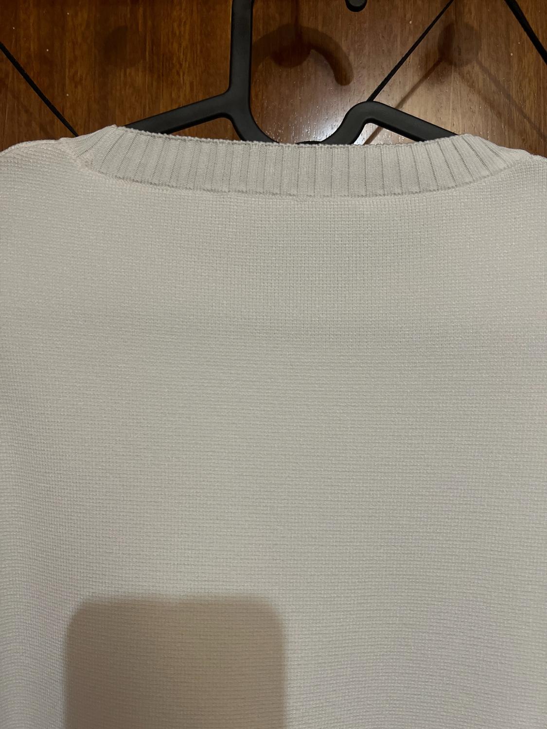 KNIT SHORT SLEEVE JUMPER WITH SHOULDER PADS - Image 7