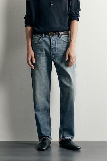 REGULAR FIT JEANS - Blue by Zara