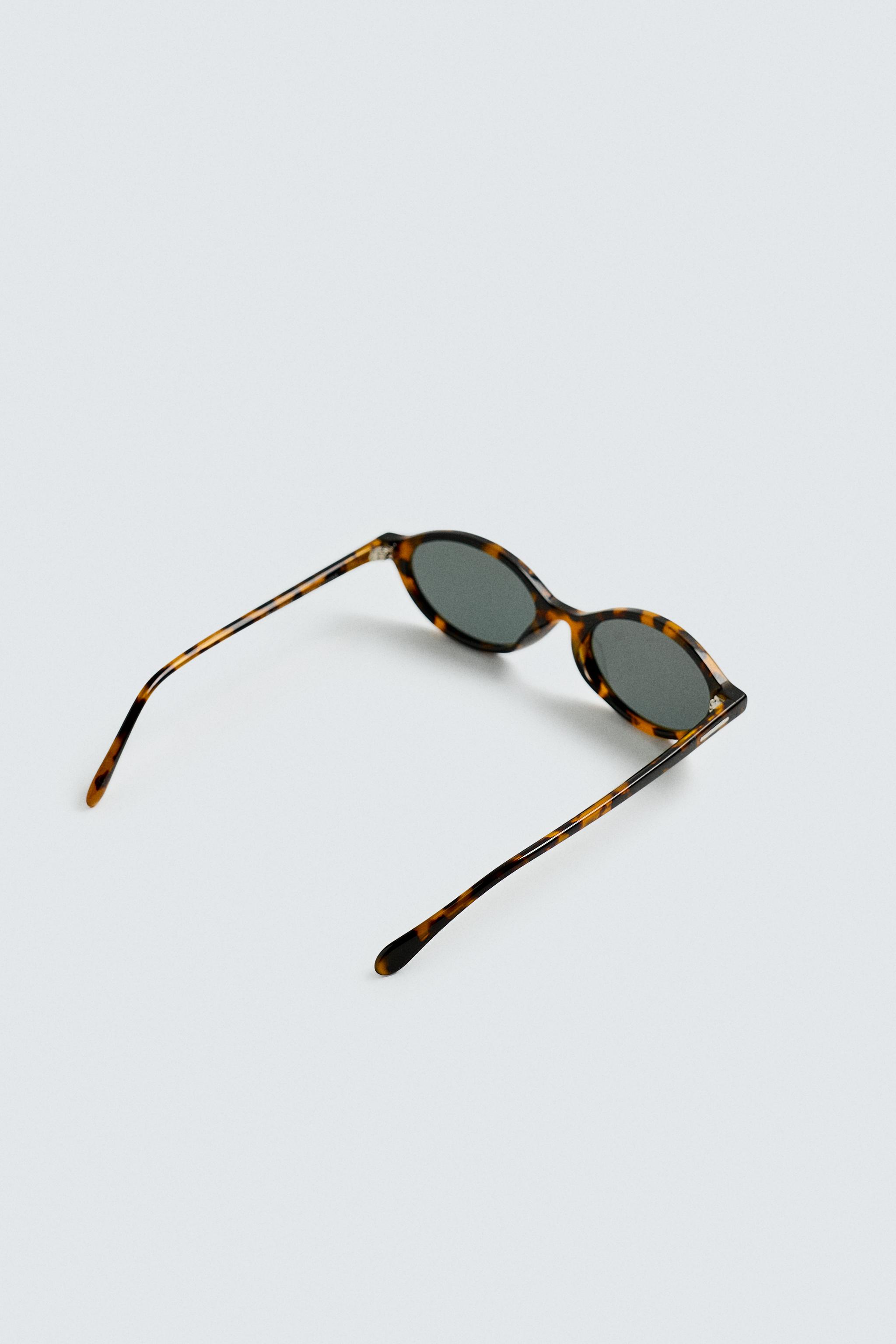 OVAL SUNGLASSES - Tortoise shell | ZARA United States