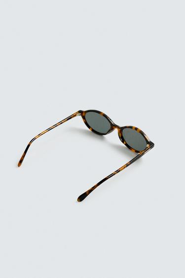 LUNETTES DE SOLEIL OVALES - Écaille de Zara - Image 3