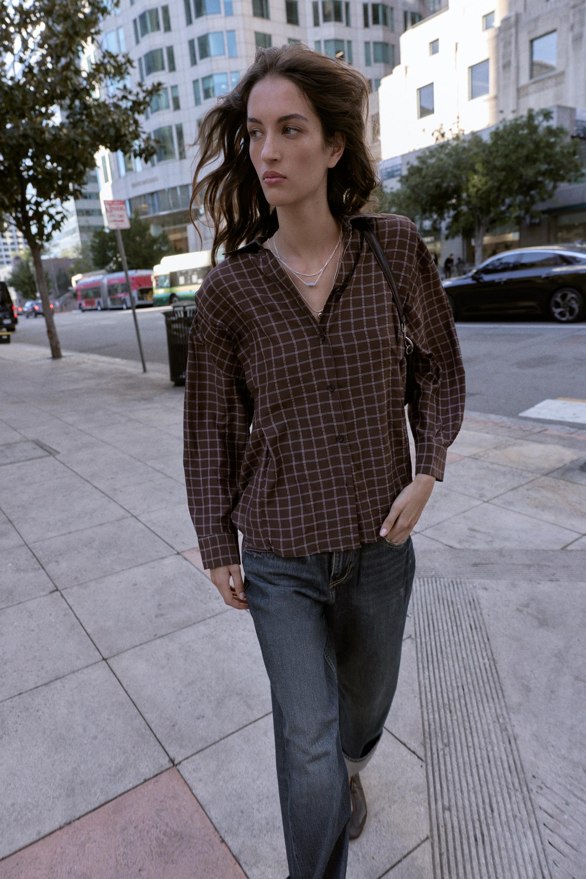 OVERSIZED PLAID SHIRT