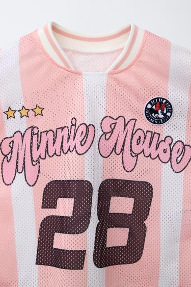 T-SHIRT DÉCOUPÉ MINNIE MOUSE © DISNEY - Rose de Zara - Image 2