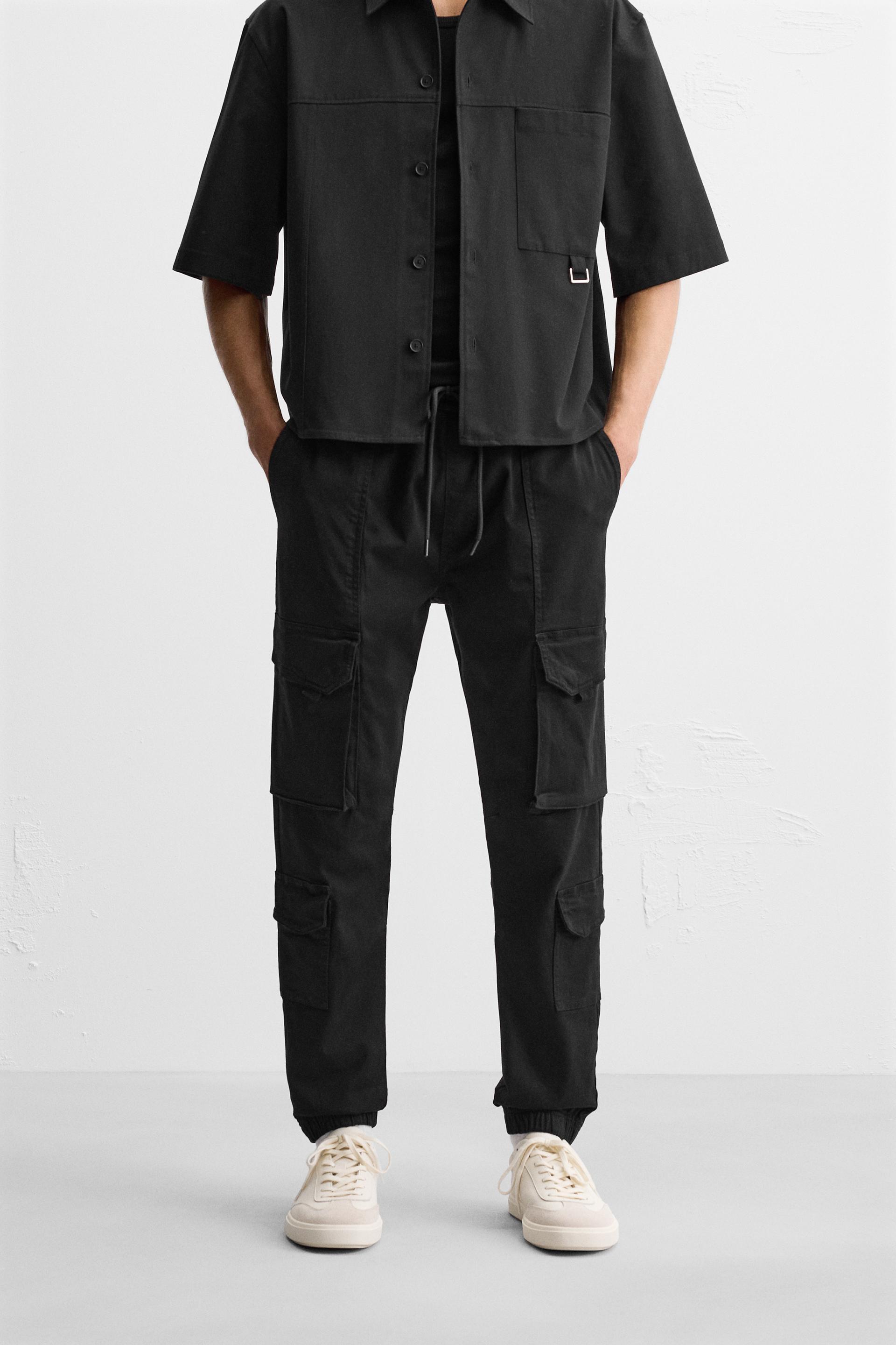 Pantalones cargo zara fashion hombre