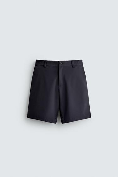 برمودا تقني مريح - بحري الخاص بـ Zara