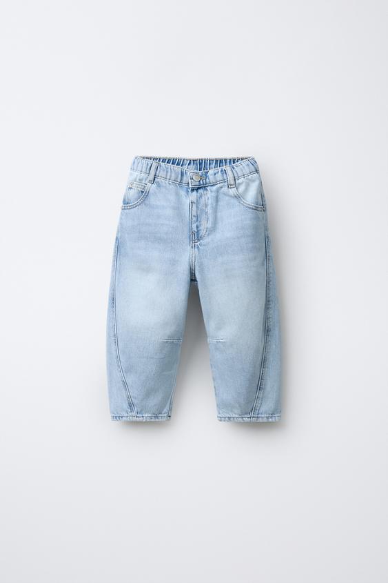 JEANS BARREL - Azul claro de Zara - Imagen 0