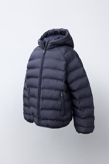 ULTRALIGHT WATER-REPELLENT JACKET - Navy blue by Zara