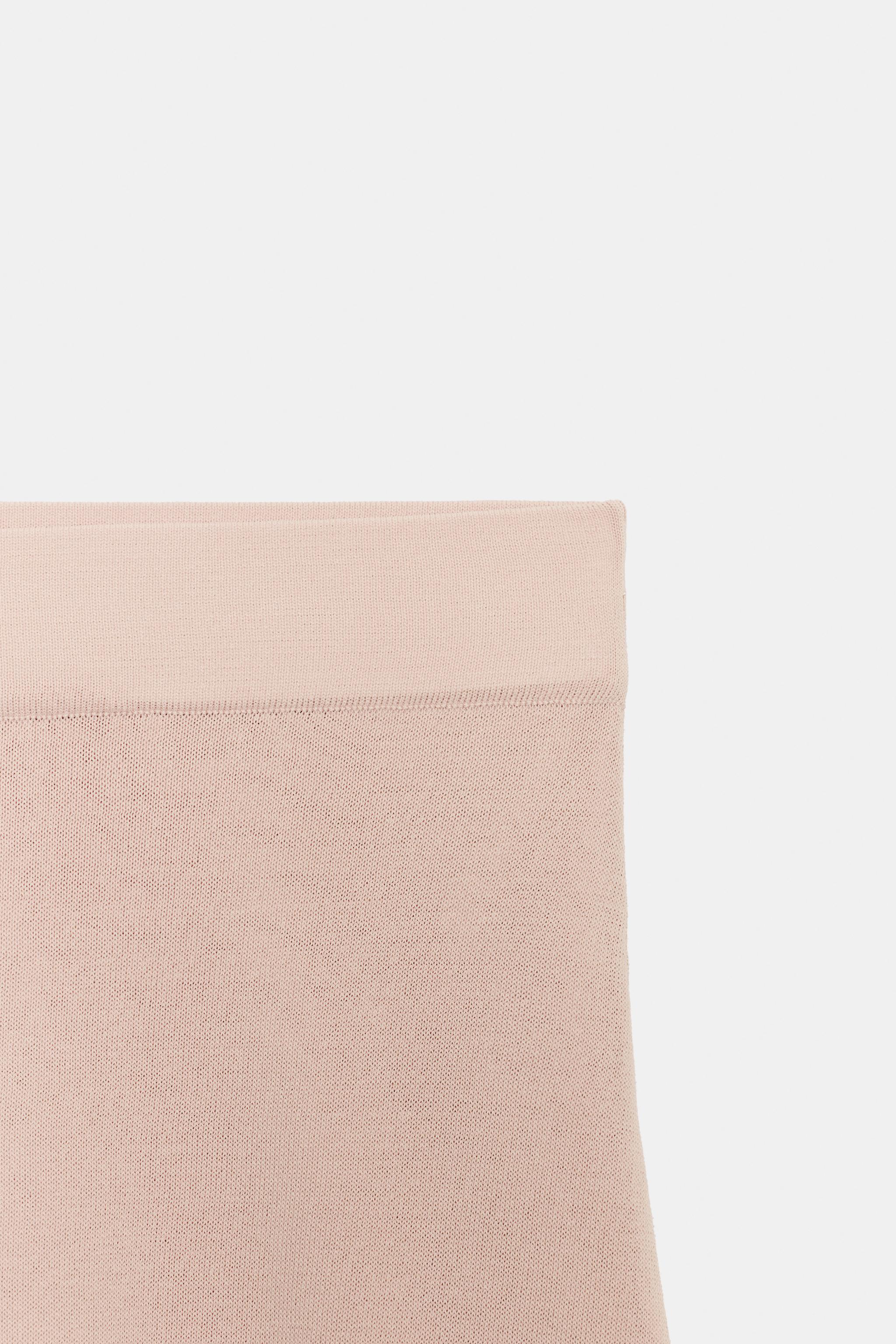 Женские юбки Zara KNIT MIDI SKIRT — фото 5