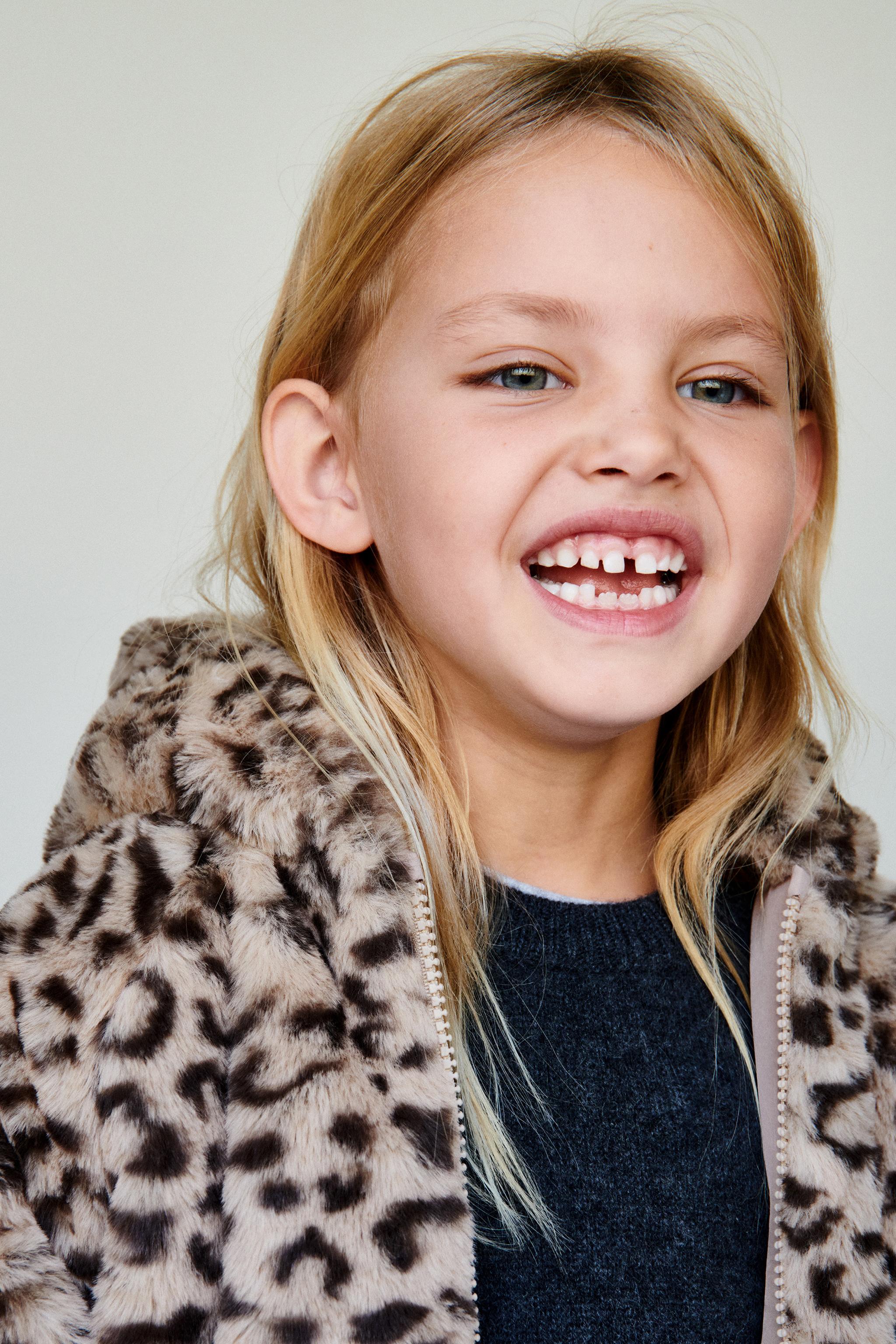 ANIMAL PRINT FAUX FUR JACKET Leopard ZARA United Kingdom