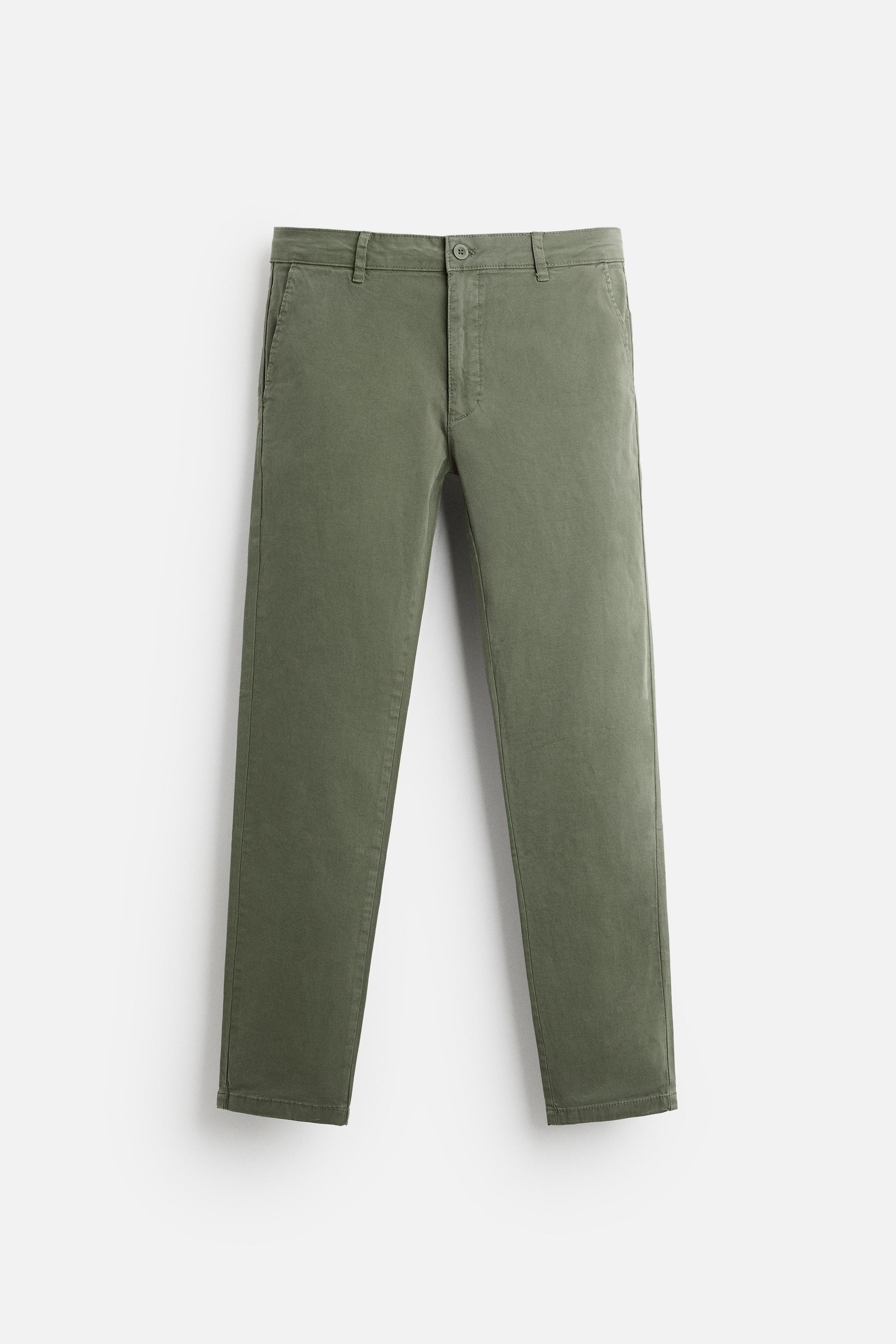 Zara slim fit chinos fashion