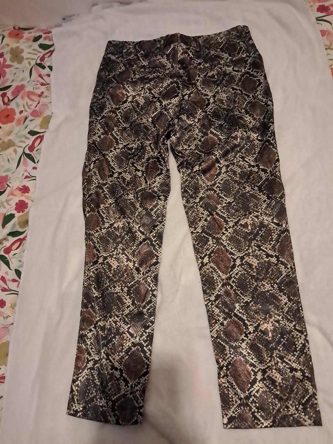 SNAKE PRINT TROUSERS - Image 2