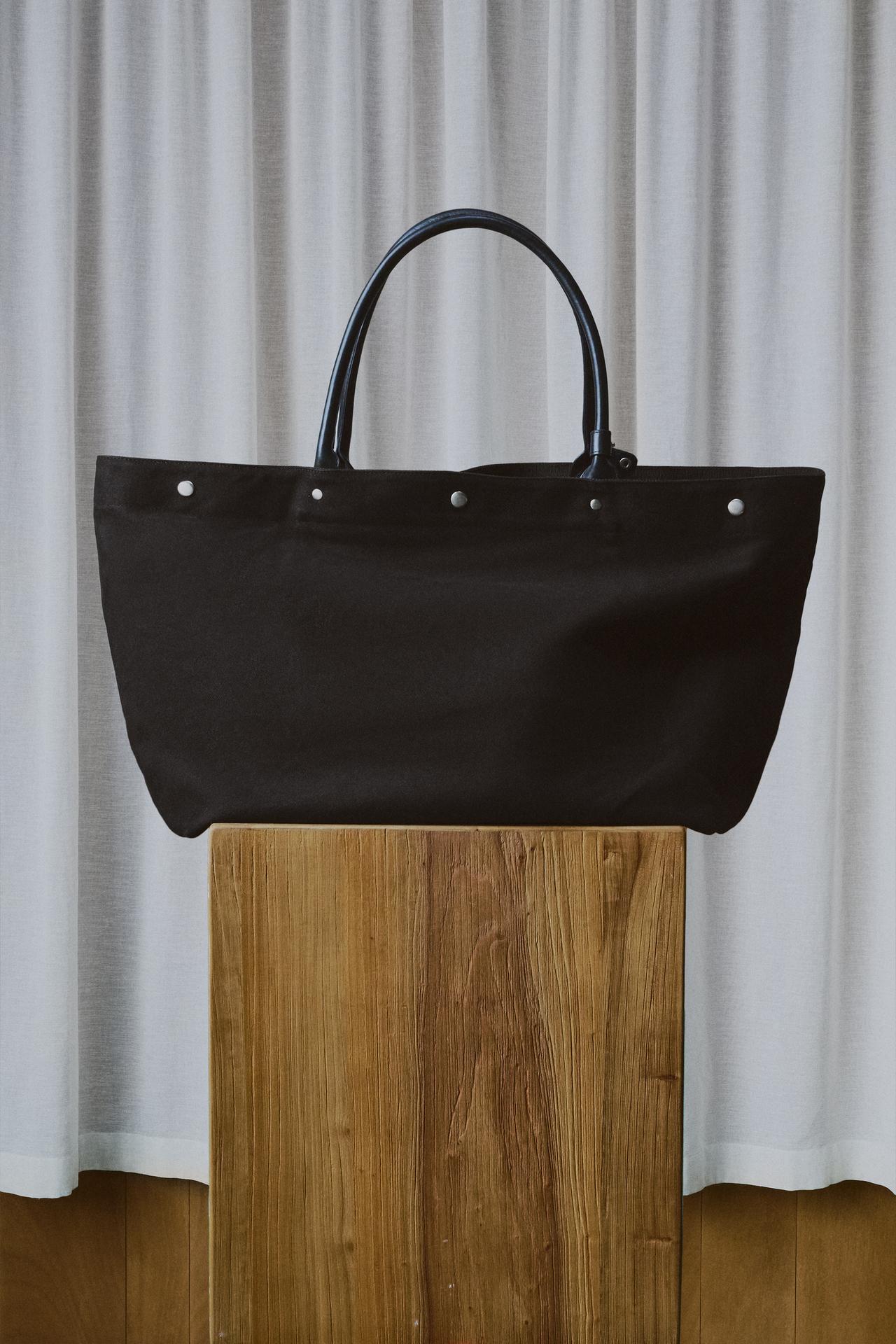 AARON LEVINE X ZARA SHOPPER BAG — Black
