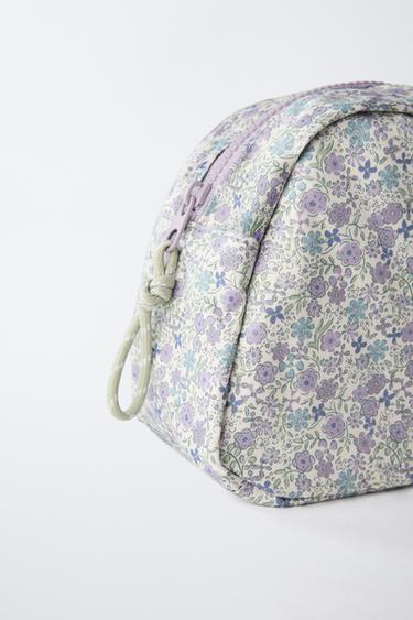 TROUSSE DE VOYAGE À FLEURS - Violet mauve de Zara - Image 2