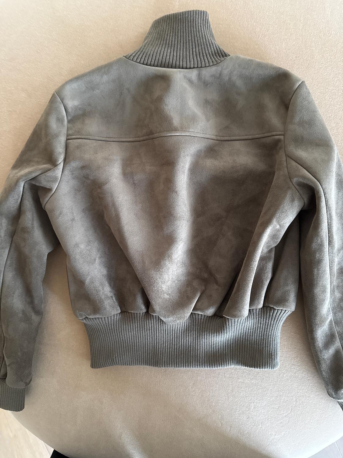 CHAQUETA BOMBER CUELLO SUBIDO RIB - Image 2