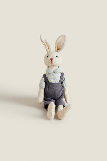 KIDS' BUNNY SOFT TOY - Multicoloured by Zara