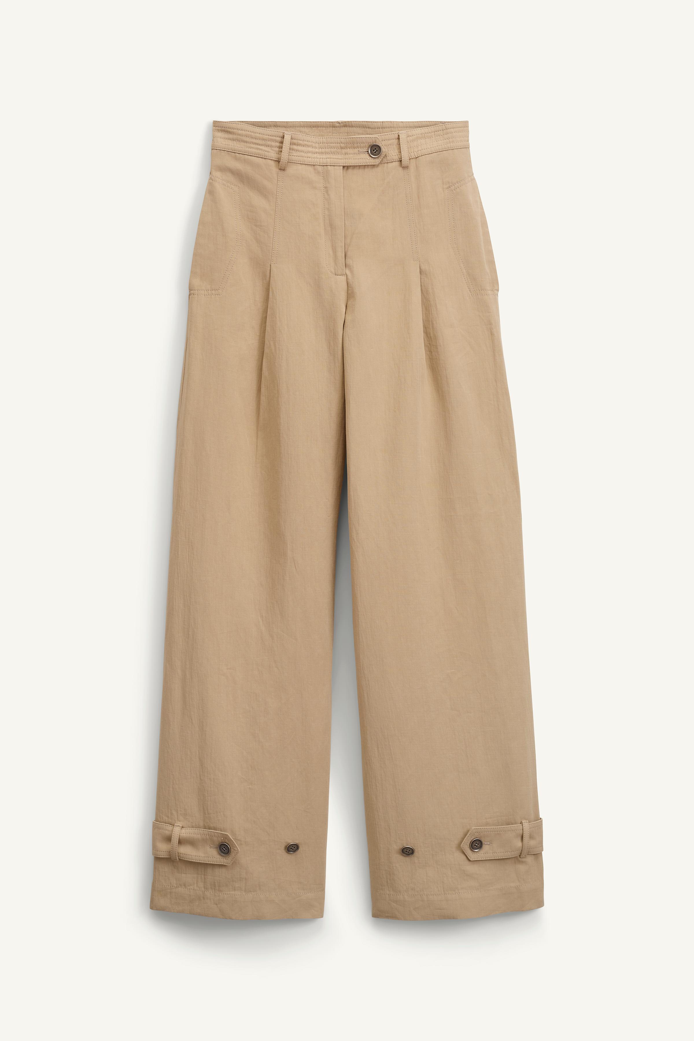パンツ ZARA SRPLS ST PNT 14 2697/234 ST PNT 14 - Beige | ZARA United States