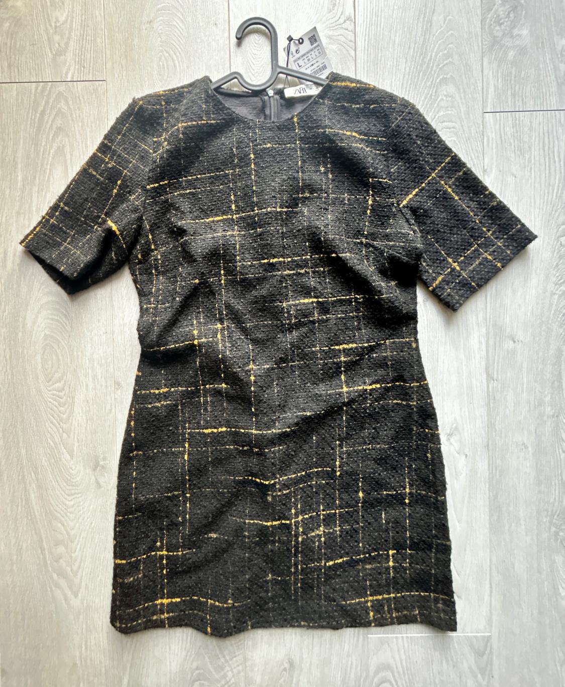 SHORT TEXTURED DRESS - Image 2