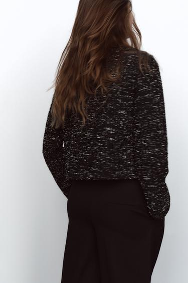 TEXTURED JACKET WITH POCKETS - Black by Zara - Image 3