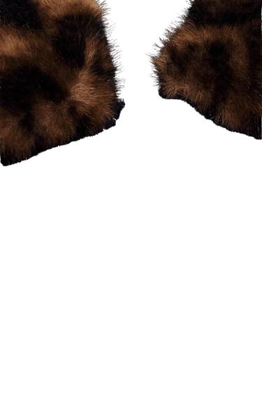 CHAQUETA PUNTO CUELLO ESTAMPADO ANIMAL - Marino de Zara