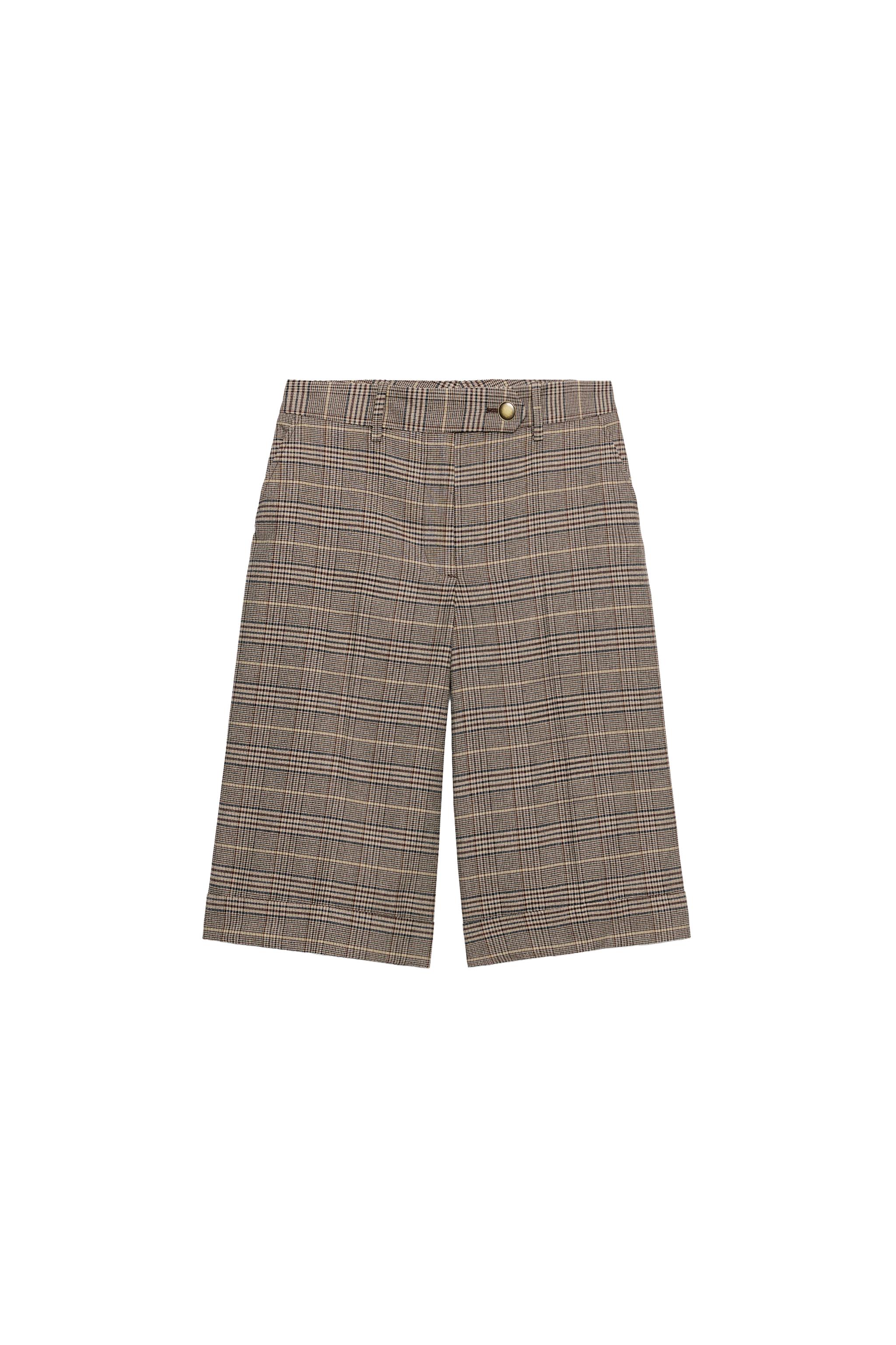SHORT À CARREAUX