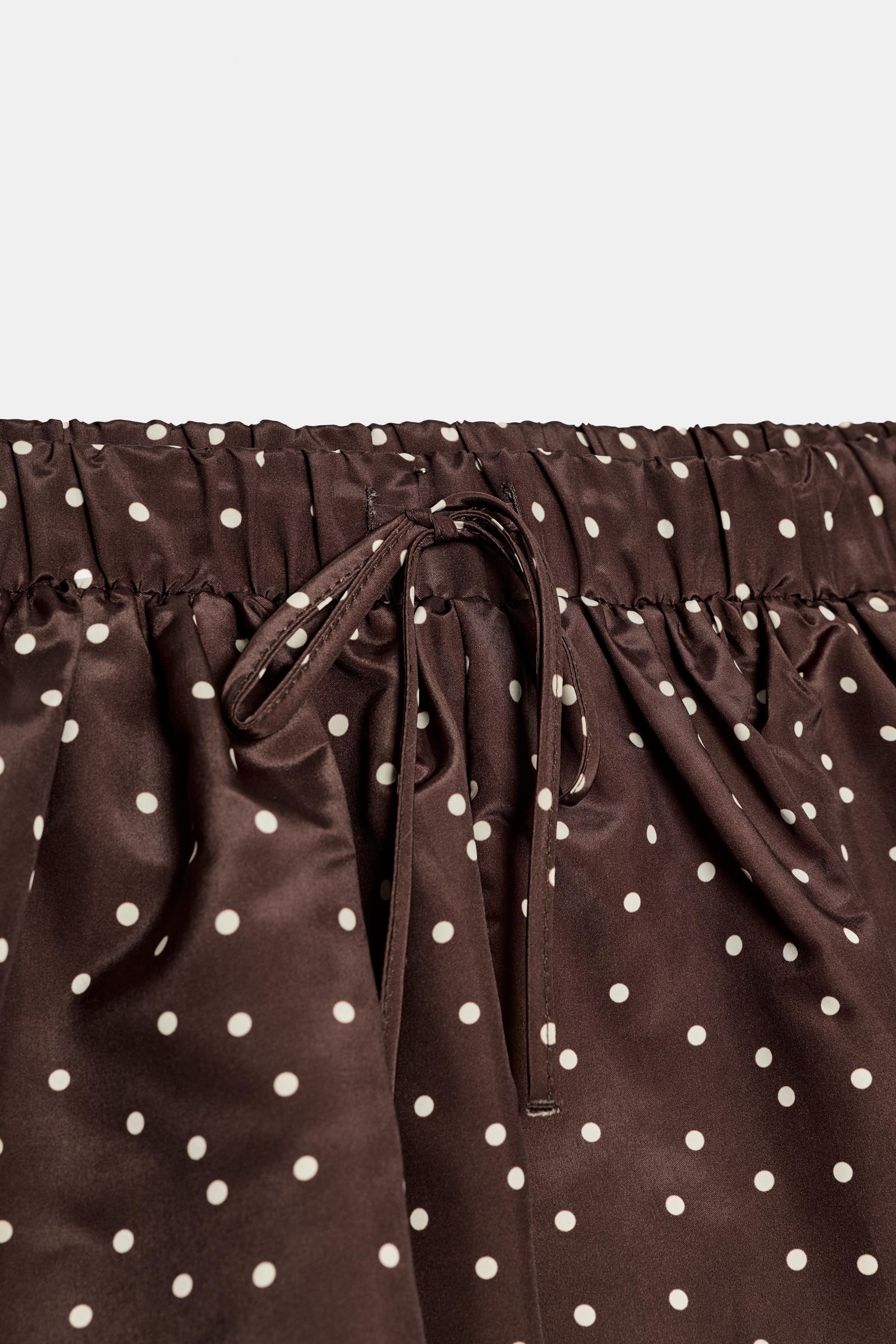 POLKA DOT BALLOON SKORT