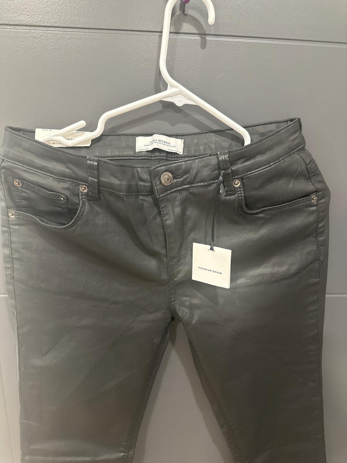 ZW PREMIUM SKINNY COATED JEANS - Image 2