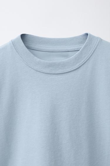 3-PACK OF PLAIN T-SHIRTS - Pastel blue by Zara - Image 3
