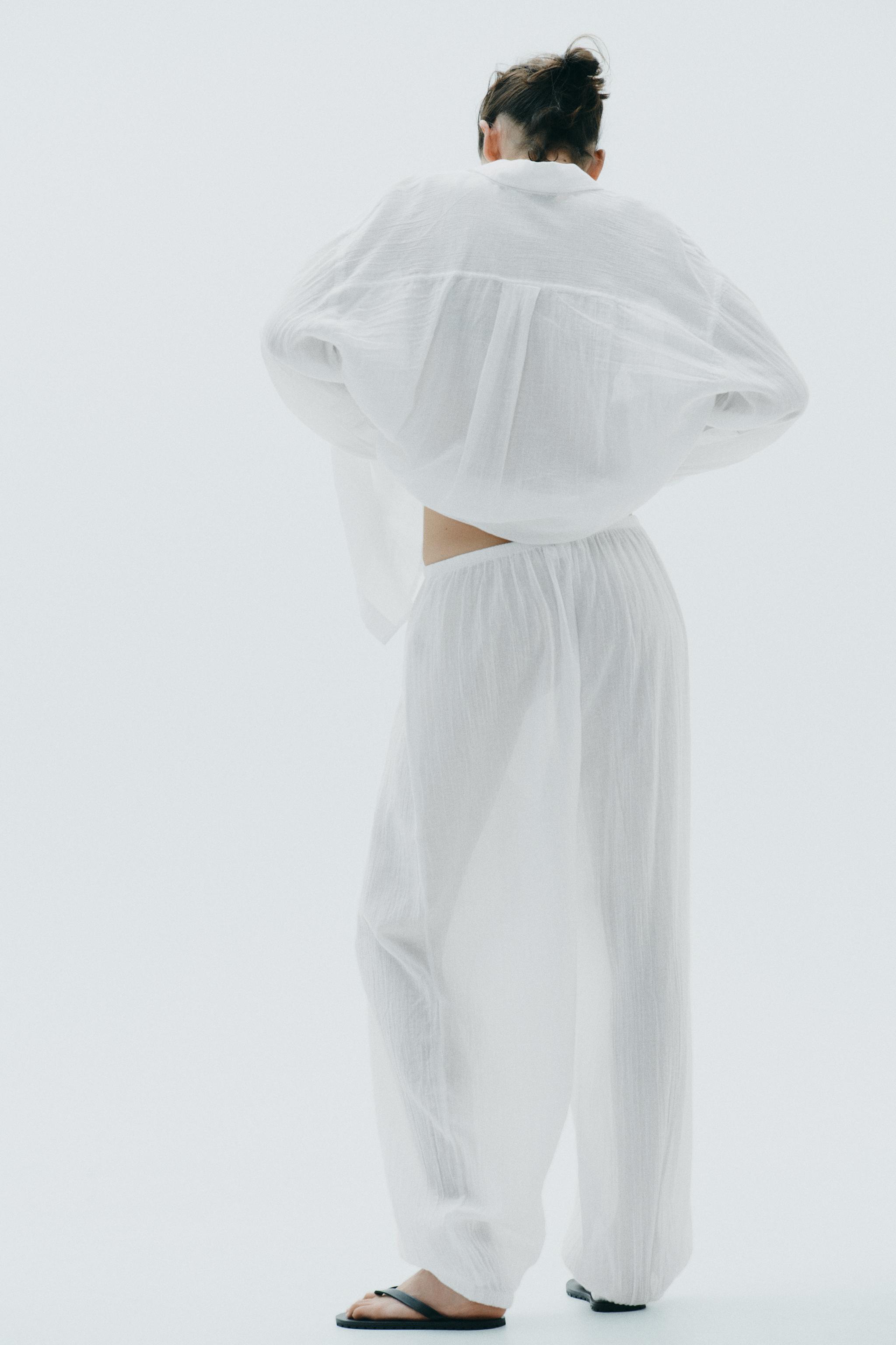 PANTALON FLUIDE BOUFFANT