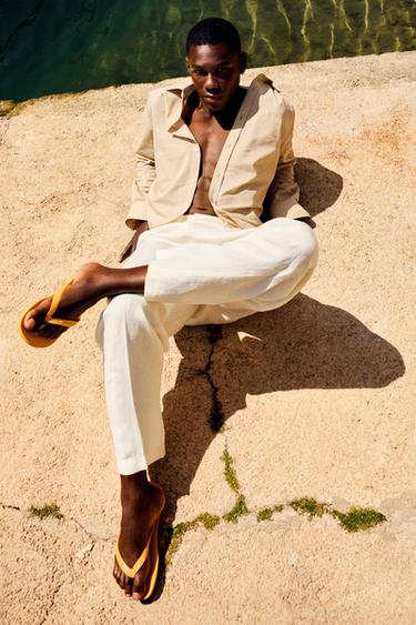 HAVAIANAS ® x ZARA SANDALS - Yellow by Zara - Image 0