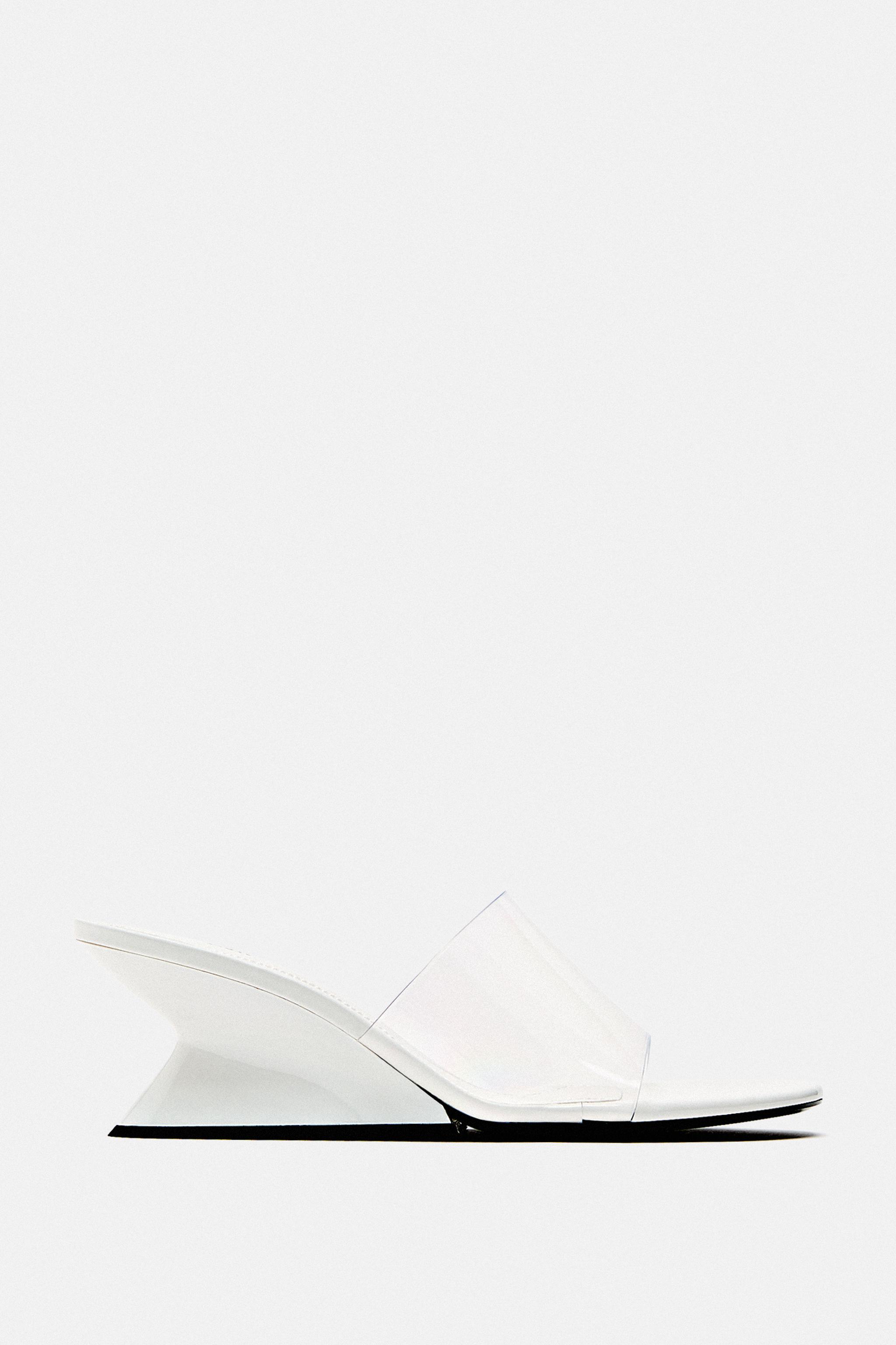 Zara store wedge sandals