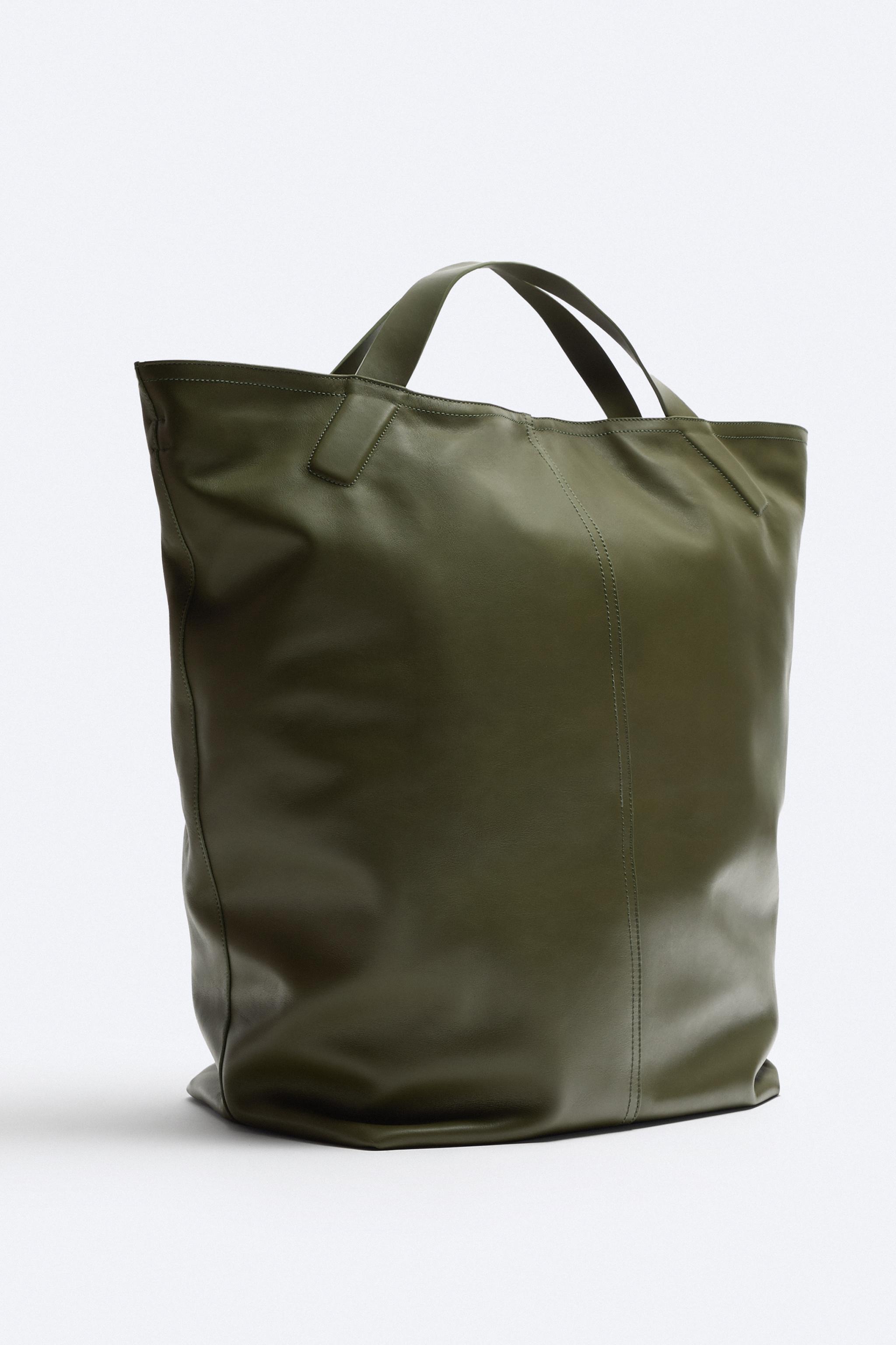 Zara tote clearance bags online