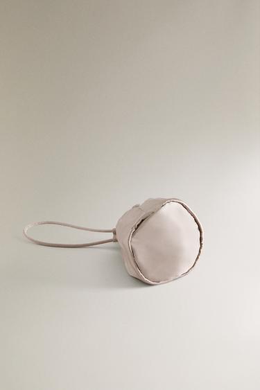 SAC BOURSE SOIE - Blanc écru de Zara - Image 2