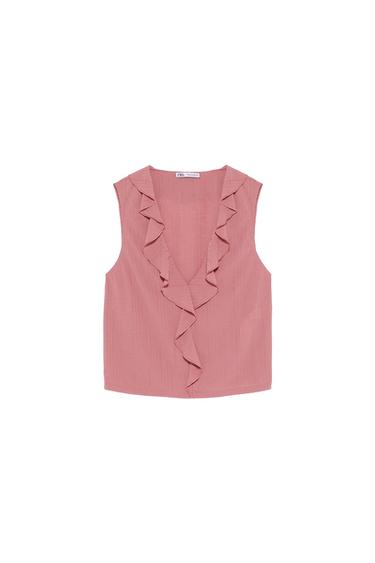 RUFFLED TOP